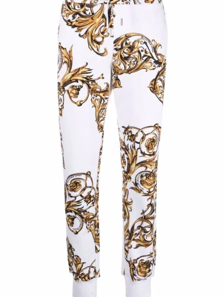 track Women Couture pants Versace baroque-pattern Jeans 0823